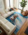 Urban Terrace Collection Area Rug - Veranda Rectangle Blue  lifestyle 20