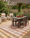 Patio Heritage Collection Area Rug -  Augusta (Rust Red) Rectangle Rust Red  lifestyle 13