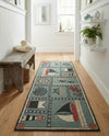 Seaside Haven Rugs Collection Area Rug -  Anchorage Runner Blue  lifestyle 66