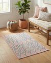 Urban Oasis Rugs Collection Area Rug -  Boulevard (Pink and Aqua) Rectangle Pink and Aqua  lifestyle 19