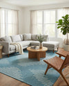 Urban Terrace Collection Area Rug -  Chelsea (Light Aqua) Rectangle Light Aqua  lifestyle 9