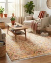 Bazaar Chic Collection Area Rug -  Fez Rectangle Ivory and Gold  lifestyle 11