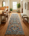 Patio Heritage Collection Area Rug -  Oasis Runner Multi  lifestyle 69