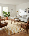 Soho Elegance Collection Area Rug -  Hudson (Yellow) Rectangle Yellow  lifestyle 24
