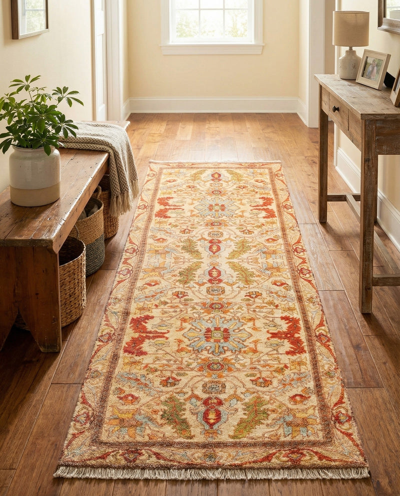 Bazaar Chic Collection Area Rug -  Tetouan Runner Beige  lifestyle 45