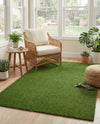 Meadow Retreat Collection Area Rug - Glen Rectangle Green  lifestyle 22