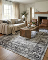 Copenhagen Comfort Collection Area Rug -  Roskilde Rectangle Gray  lifestyle 30