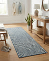 Urban Terrace Collection Area Rug -  Astoria (Blue) Runner Blue  lifestyle 49