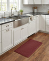 Cozy Mat Collection Area Rug -  Eden Rectangle Burgundy Red  lifestyle 22