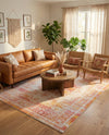 Geneva Terrace Collection Area Rug -  Vevey Rectangle Ivory  lifestyle 25