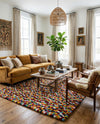 Woolen Sphere Collection Area Rug - Orbsburg (Multi) Rectangle Multi  lifestyle 26