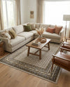 Soho Elegance Collection Area Rug -  Mercer (Beige) Rectangle Beige  lifestyle 14