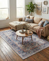 Laguna Sands Collection Area Rug -  Newport Rectangle Navy Blue  lifestyle 20