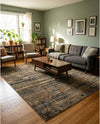 Neptune Elegance Collection Area Rug -  Nereid Rectangle Blue  lifestyle 47