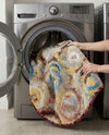 Aegean Elegance Washables Collection Area Rug -  Rhodes Round Multi  lifestyle 77