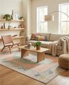 Savannah Series Collection Area Rug -  Augusta (Pink) Rectangle Pink  lifestyle 24