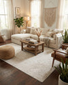 Tribal Terrace Treasures Collection Area Rug - Mayan Marina (Light Gray) Rectangle Light Gray  lifestyle 14