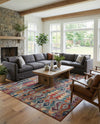 Urban Terrace Collection Area Rug -  Arcade Rectangle Multi  lifestyle 58