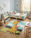 Wonder Tykes Collection Area Rug -  Frolic Rectangle Blue  lifestyle 5