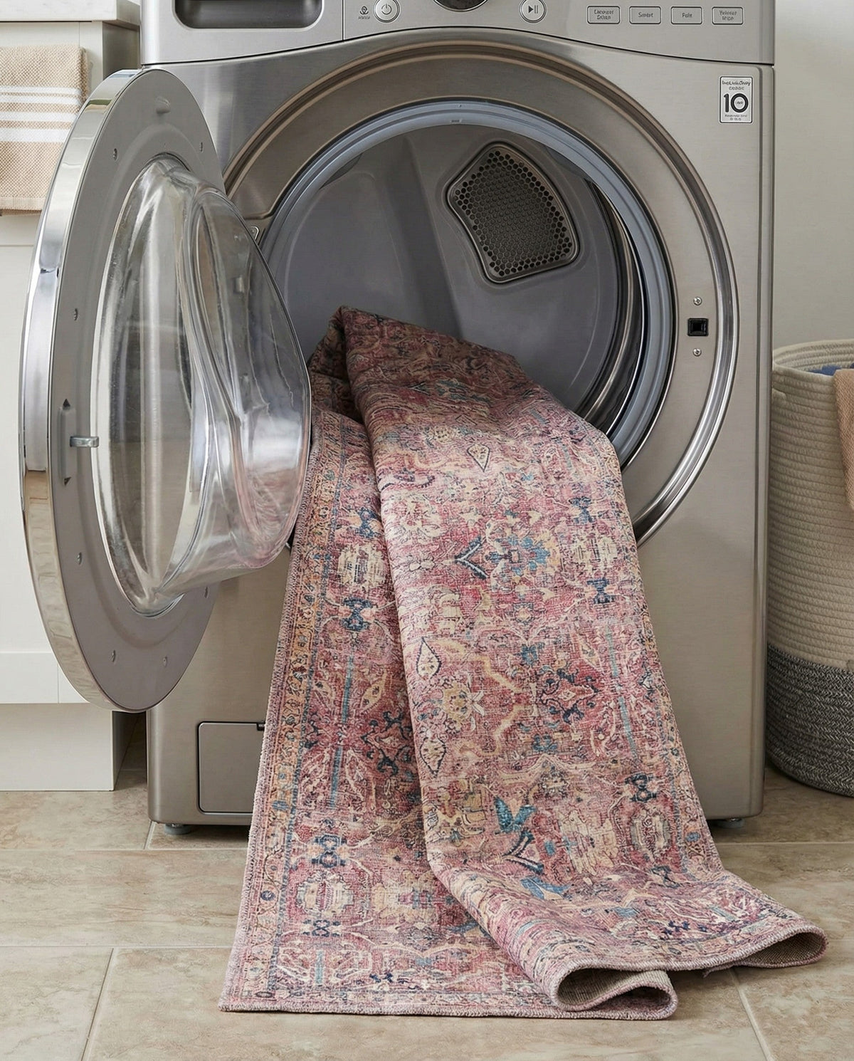 Vintage Memories Collection Area Rug -  Memories Runner Pink  lifestyle 90