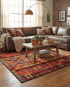 Safari Escape Rugs Collection Area Rug -  Kalahari Rectangle Multi  lifestyle 15