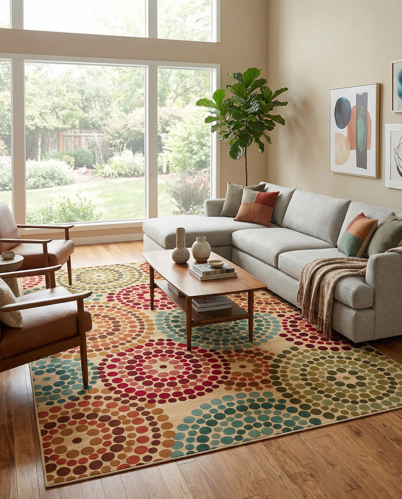 Urban Terrace Collection Area Rug -  Esplanade Rectangle Beige  lifestyle 28