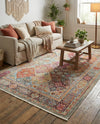 Caribbean Breeze Collection Area Rug -  Grenada Rectangle Multi  lifestyle 26