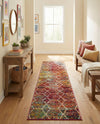 Trellis Mosaic Collection Area Rug - Arborville (Multi) Runner Multi  lifestyle 80
