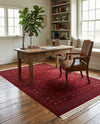 Samarkand Elegance Collection Area Rug -  Konye-Urgench Rectangle Red  lifestyle 5