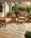 Coastal Terrace Collection Area Rug -  Driftwood Rectangle Ivory  lifestyle 50