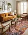 Georgetown Rugs Collection Area Rug - Dupont (Multi) Rectangle Multi  lifestyle 13
