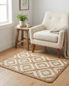 Woven Seaside Jute Collection Area Rug - Marina Rectangle Natural  lifestyle 26