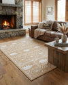 Mesa Oasis Rugs Collection Area Rug - Sundown Rectangle Taupe  lifestyle 47