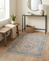 Coastal Haven Collection Area Rug -  Harborview Rectangle Multi  lifestyle 18