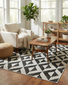 Urban Oasis Rugs Collection Area Rug -  Highrise (Charcoal Gray) Rectangle Charcoal Gray  lifestyle 27