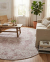 Cambridge Classics Collection Area Rug -  Magdalene (Gray) Oval Gray  lifestyle 59