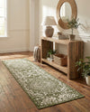 Urban Oasis Rugs Collection Area Rug -  Penthouse (Green) Runner Green  lifestyle 74