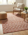 Savannah Pergola Collection Area Rug -  Pergola (Rust Red) Rectangle Rust Red  lifestyle 19