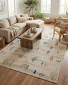 Coastal Haven Collection Area Rug -  Surfside Rectangle Ivory  lifestyle 10