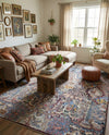 Heritage Elegance Collection Area Rug -  Louvre Rectangle Multi  lifestyle 5