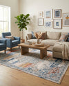 Mykonos Manor Collection Area Rug -  Tinos (Multi) Rectangle Multi  lifestyle 5