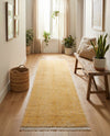 Bazaar Chic Collection Area Rug - Marrakech Runner Yellow  lifestyle 48