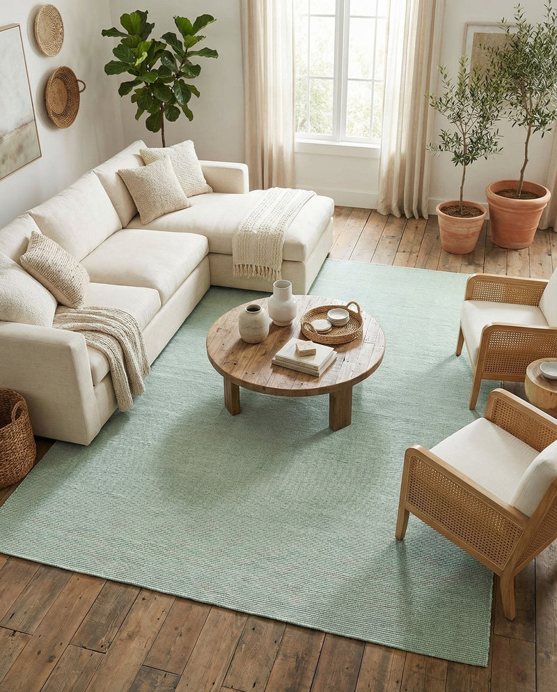 Jill Zarin Sedona Oasis Outdoor Collection Area Rug - Coconino (Palm Green) Rectangle Palm Green  lifestyle 5