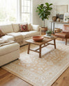 Tribal Terrace Treasures Collection Area Rug -  Incan Isle (Natural) Rectangle Natural  lifestyle 32