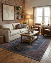 Rovaniemi Collection Area Rug - Lapland Rectangle Charcoal and Gray  lifestyle 12