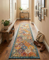 Brighton Terrace Collection Area Rug -  Rottingdean (Multi) Runner Multi  lifestyle 79