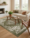 Urban Oasis Rugs Collection Area Rug -  Penthouse (Green) Rectangle Green  lifestyle 9