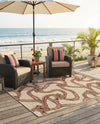 Seaside Haven Rugs Collection Area Rug -  Dunes Rectangle Beige  lifestyle 8