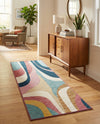 Urban Terrace Collection Area Rug - Venice Runner Multi  lifestyle 49