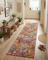 Colorburst Oasis Collection Area Rug -  Azura Runner Multi  lifestyle 20